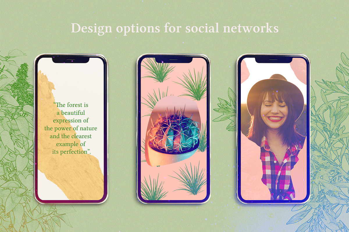 Nature Graphics Collection #03, an Object Graphic by ARKS ACADEMY (Photo 4 of 13)