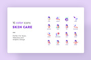 Skin Care | 32 Icons Set Hand Drawn, an Outline Icon by Marina Silence (Thumbnail 4 of 18)