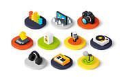 Isometric icons - Photo and Music, an Icon by sidmaydesign (Thumbnail 3 of 3)