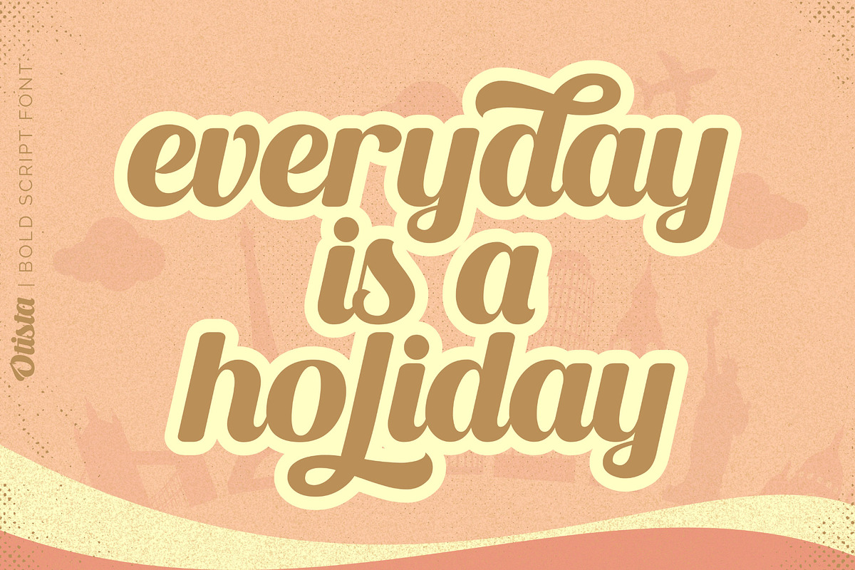 Otista, a Script Font by Omotu Studio (Photo 9 of 14)