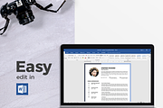 Creative Resume & CV Template, a Resume Template by Hito Graphic (Thumbnail 6 of 8)
