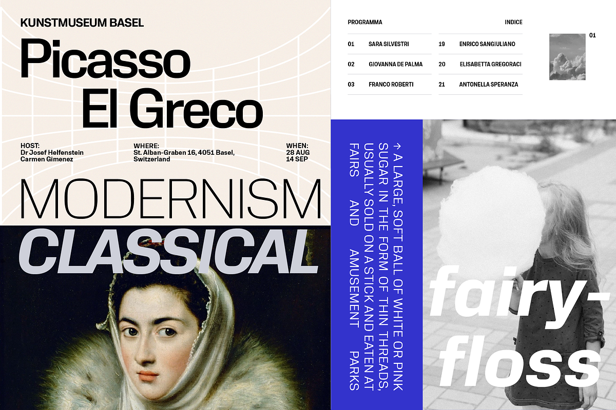 Neue Alter Family, a Sans Serif Font by OzType (Photo 3 of 4)
