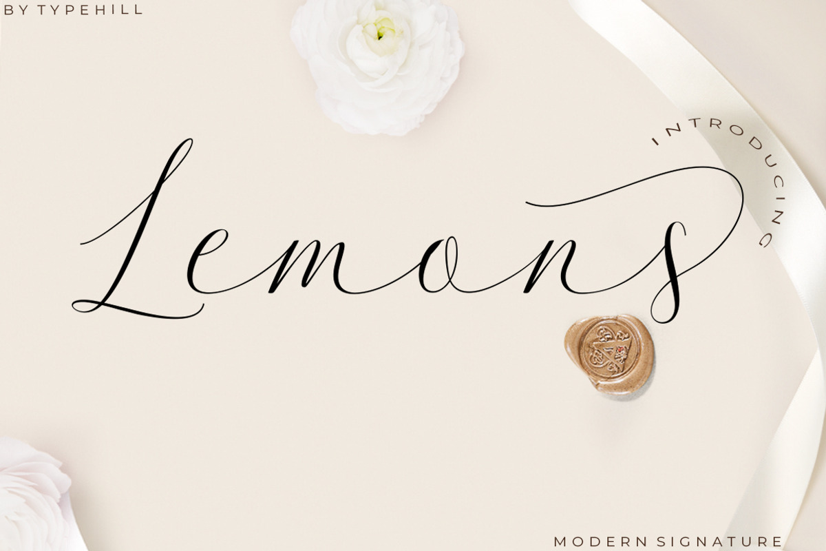 Lemons Font Trio
