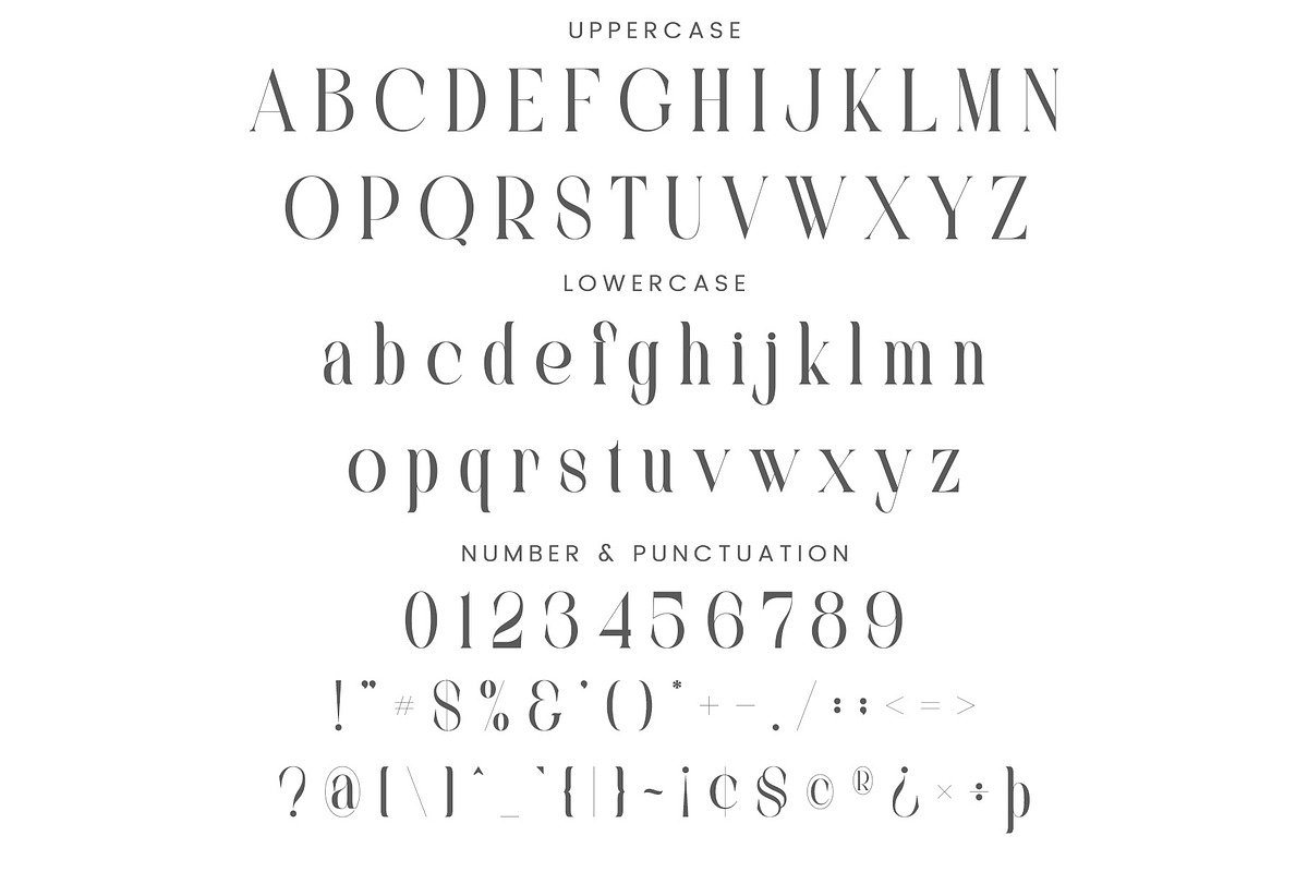 Yosan - Elegant Serif Font, a Serif Font by Aqeel_Art (Photo 10 of 12)