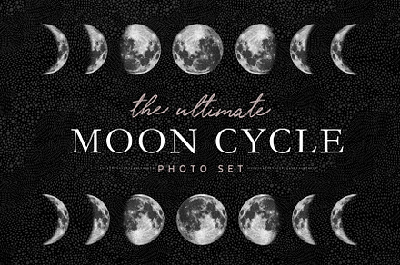 Moon Cycle Photo Set