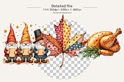 Watercolor Thanksgiving Clipart, an Illustration by Artnoy (Thumbnail 3 of 8)
