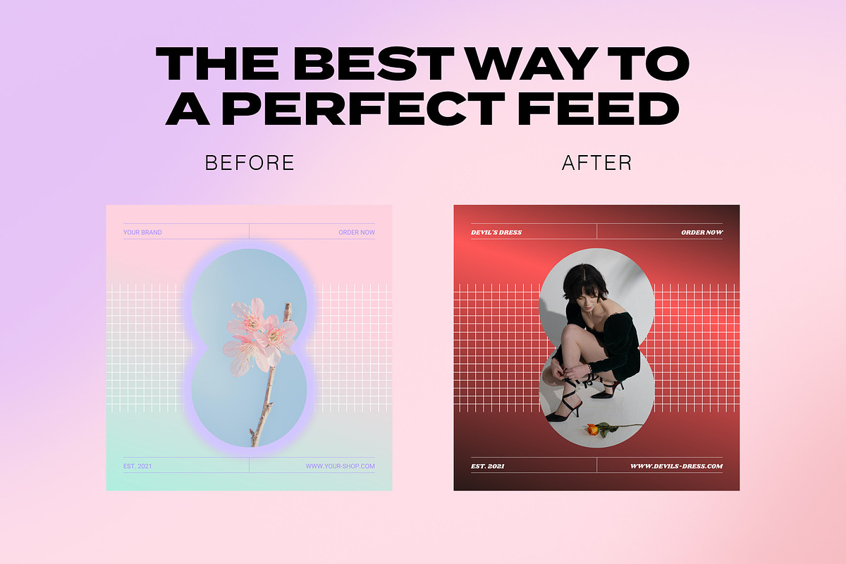 Instagram Social Media CANVA Pastel, a Social Media Template by Vermeulen Design Studio (Photo 7 of 7)
