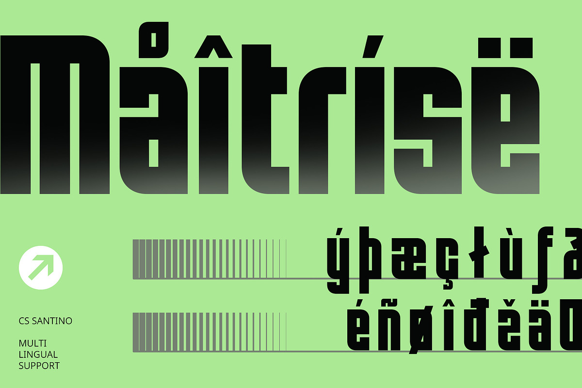 CS Santino – Bold Font, a Sans Serif Font by Craft Supply Co. (Photo 7 of 8)