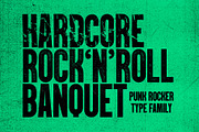 PunkRocker Font Trio, a Sans Serif Font by Fenotype (Thumbnail 2 of 10)
