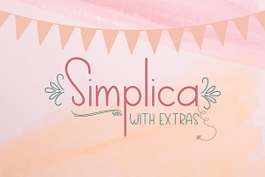 Simplica | A Unique Monoline Font