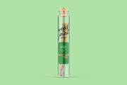Weed Joint in Glass Tube Mockup, a Product Mockup by easymock 2 (Thumbnail 6 of 12)