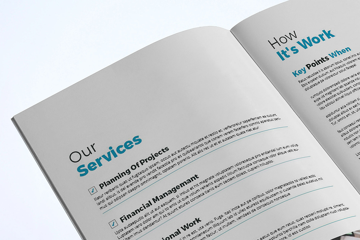 Business Brochure Template, a Brochure Template by UnicodeID (Photo 7 of 8)
