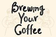 CS Darlene Stamp, a Handwritten Font by Craft Supply Co. (Thumbnail 4 of 8)