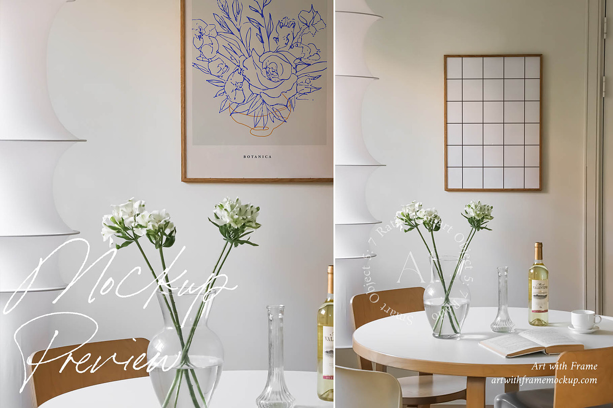 20 Scandinavian Living Room Mockup, a Product Mockup by ArtwithFrame (Photo 2 of 13)