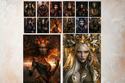 The Court of Emberfall Autumn, a Seasonal Illustration by ThatsDesignArt (Thumbnail 13 of 15)