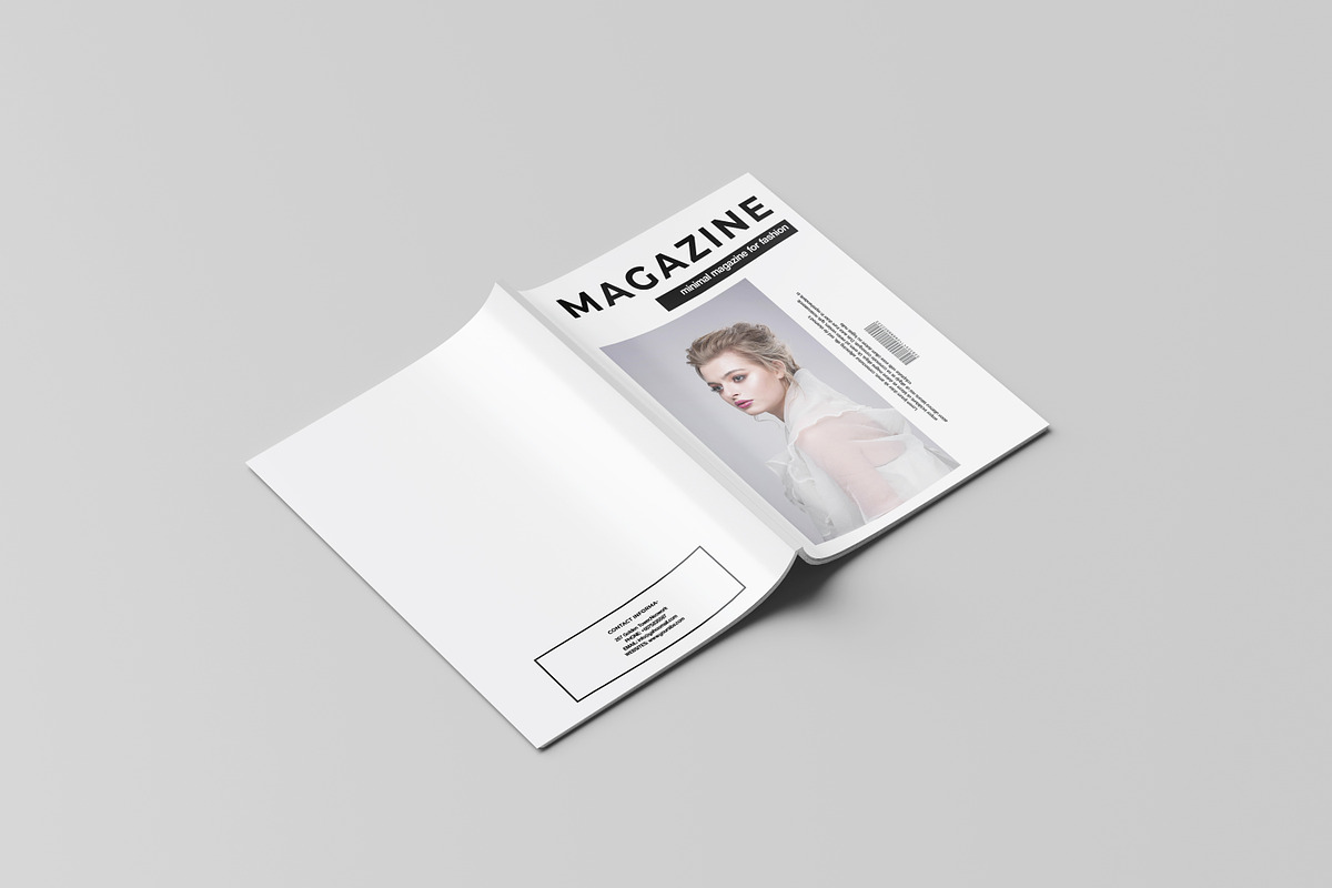 Minimal Fashion Magazine, a Magazine Template by Template Shop (Photo 17 of 17)