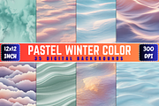 Pastel Winter Color Backgrounds, a Background Photo by Ink Gallery (Thumbnail 1 of 2)