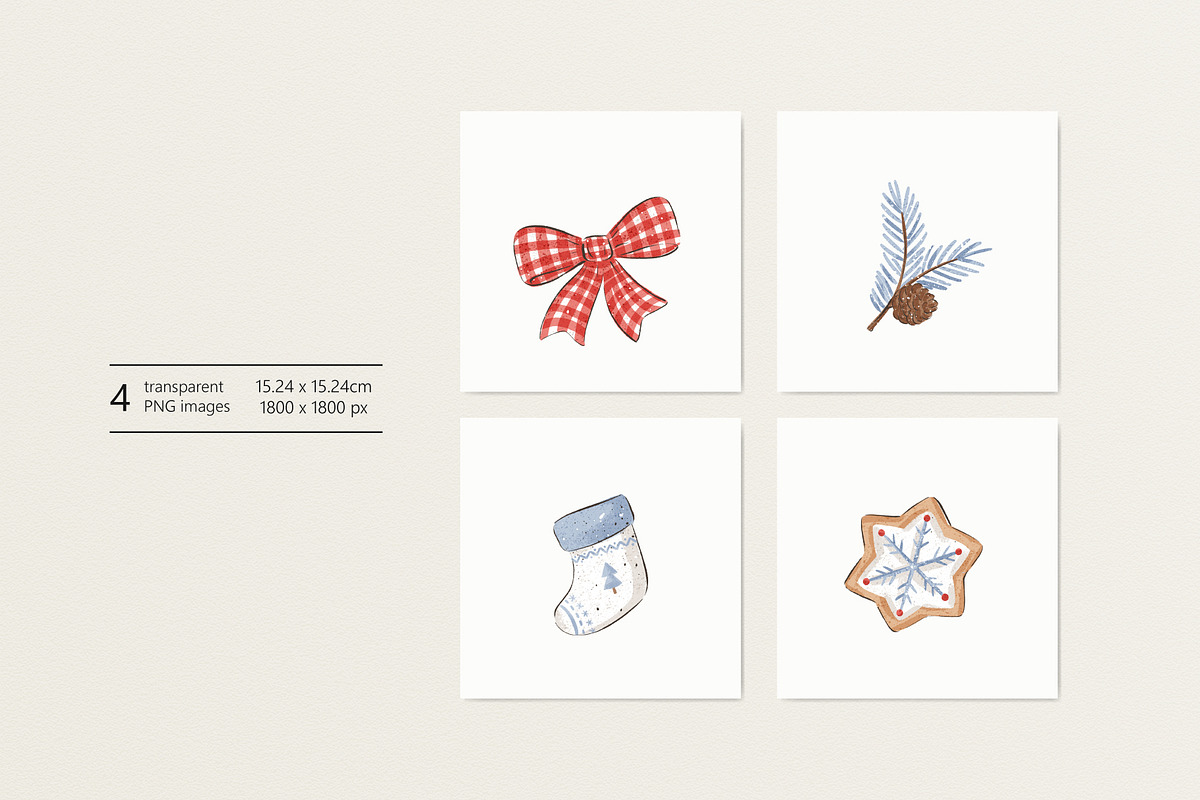 Winter holidays, a Pattern Graphic by Olena Kuznietsova (Photo 2 of 8)
