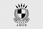 Royal Shield Logo Template Vector, an Illustration by Amazin_art (Thumbnail 9 of 16)
