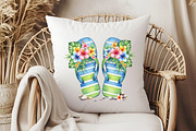 Summer Flip Flop PNG, an Illustration by Libby Wishes (Thumbnail 2 of 6)