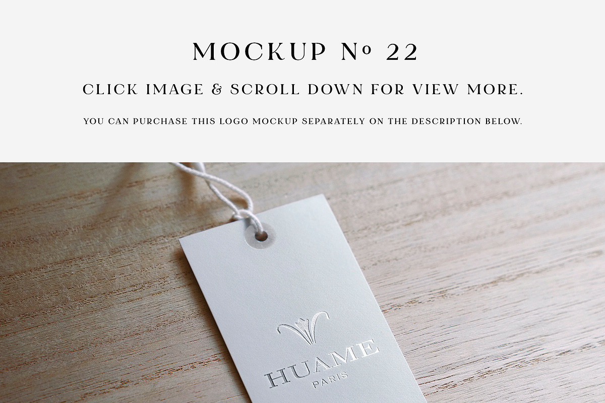 50 Logo Mockup Branding Bundle - V4, an Advertising Mockup by Asylab (Photo 27 of 56)