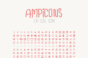 Ampicons / 234 brushed icons, an Icon by ANDYPATH SHOP (Thumbnail 2 of 2)