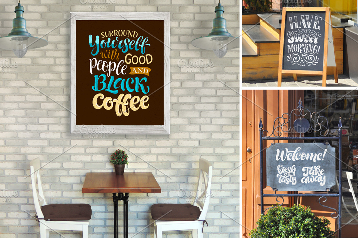 Chalk Board SET | 31 Mockups, a Mockup by bariskina (Photo 5 of 5)