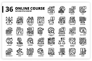 3,600 Icons x3 Styles, an Outline Icon by monkik (Thumbnail 227 of 299)