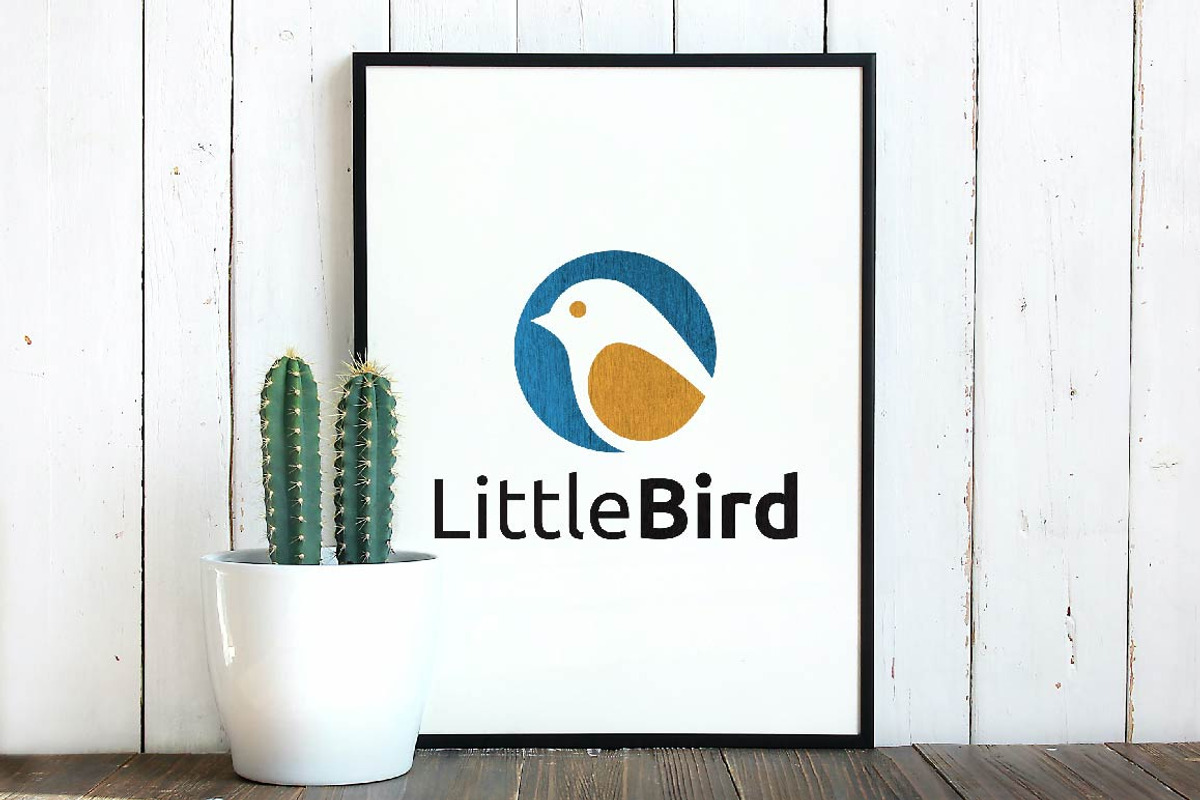 Sparrow Little Bird Animal Logo, a Branding & Logo Template by jongcreative (Photo 3 of 3)