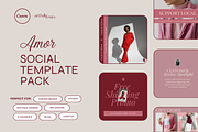 Amor | E-commerce IG Template, a Social Media Template by Artfullyours (Thumbnail 1 of 11)