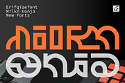 Milkn Oonja Font, a Symbol Font by Erifqizefont (Thumbnail 1 of 15)
