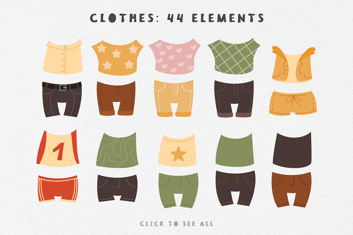 Wild Friends. Baby animals set, an Animal Illustration by RinaKustova (Photo 6 of 16)