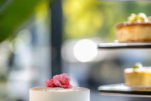Beautiful dessert display in a cafe, a Photo by Beautiful things