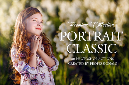 Classic Portrait Photoshop Actions, a Plug-in Add-On by FixThePhoto