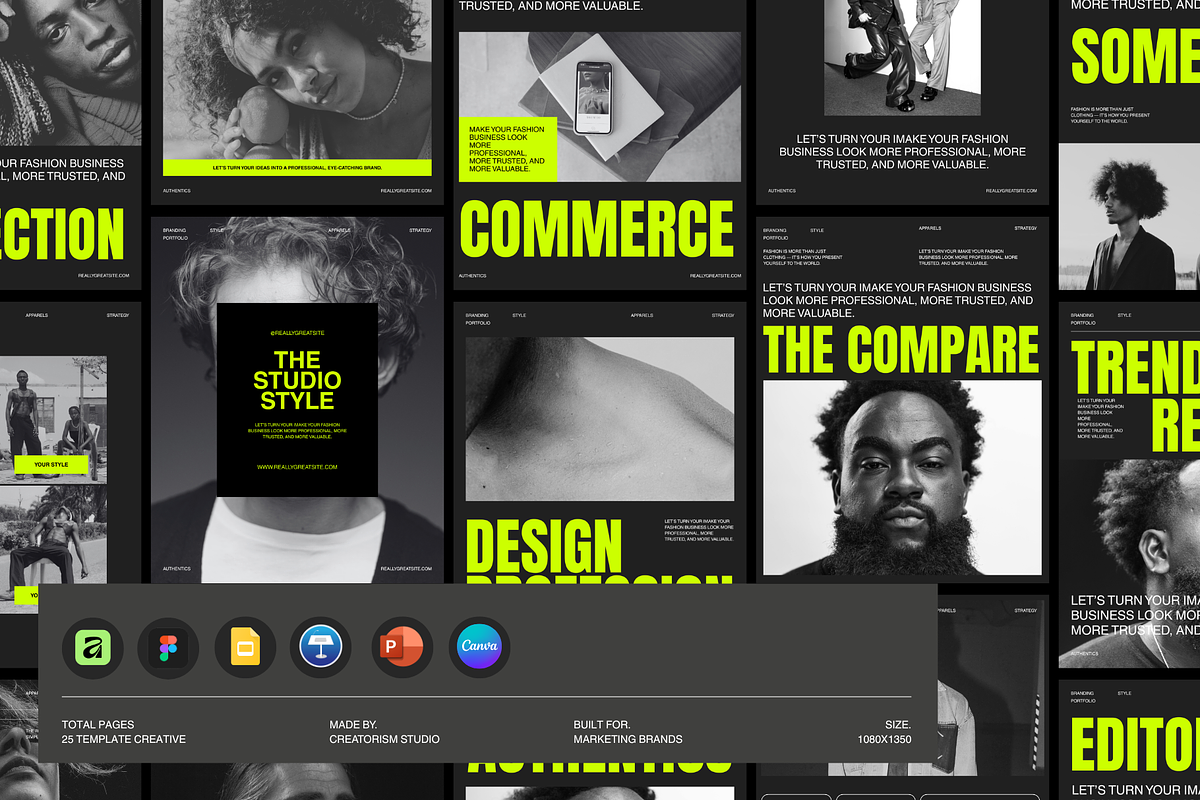 Brand Strategy Social Media Bundles, a Social Media Template by Creatorism (Photo 1 of 8)