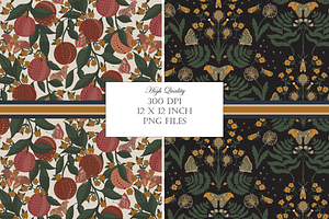 MEGA Autumn Boho Morris Patterns