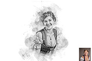 Oil Canvas Sketch Photoshop Action, an Action Add-On by Studio Retouch (Thumbnail 5 of 11)