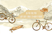 Outdoor Activities Watercolor Sketch, an Object Graphic by Cat In Colour (Thumbnail 4 of 6)
