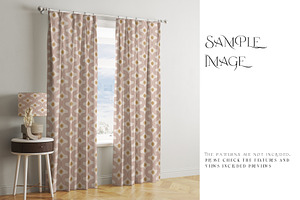 Curtains & Lampshade Mockups