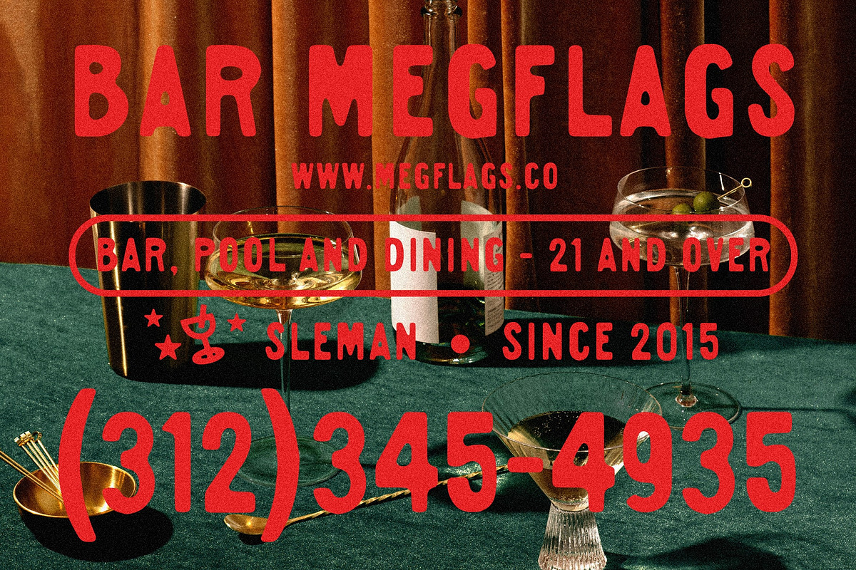 Kisrre Typeface, a Sans Serif Font by Megflags (Photo 5 of 8)