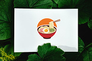 Japanese Udon Noodle Collection, a Food Illustration by jongcreative (Thumbnail 3 of 4)