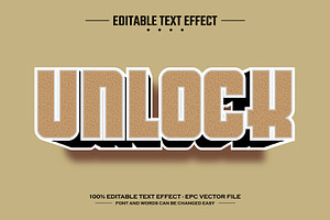 Unlock 3D editable text effect, a Layer Style Add-On by nicemorning