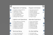 Event Planning Checklist Template, a Stationery Template by MightyDesign (Thumbnail 4 of 8)