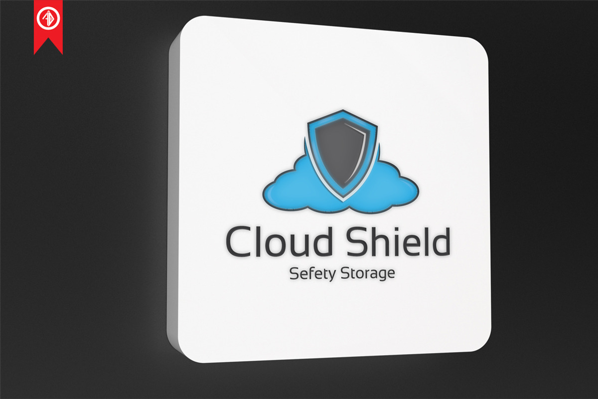Cloud Shield/Protect - Logo Template, a Branding & Logo Template by Artha Desain (Photo 3 of 5)