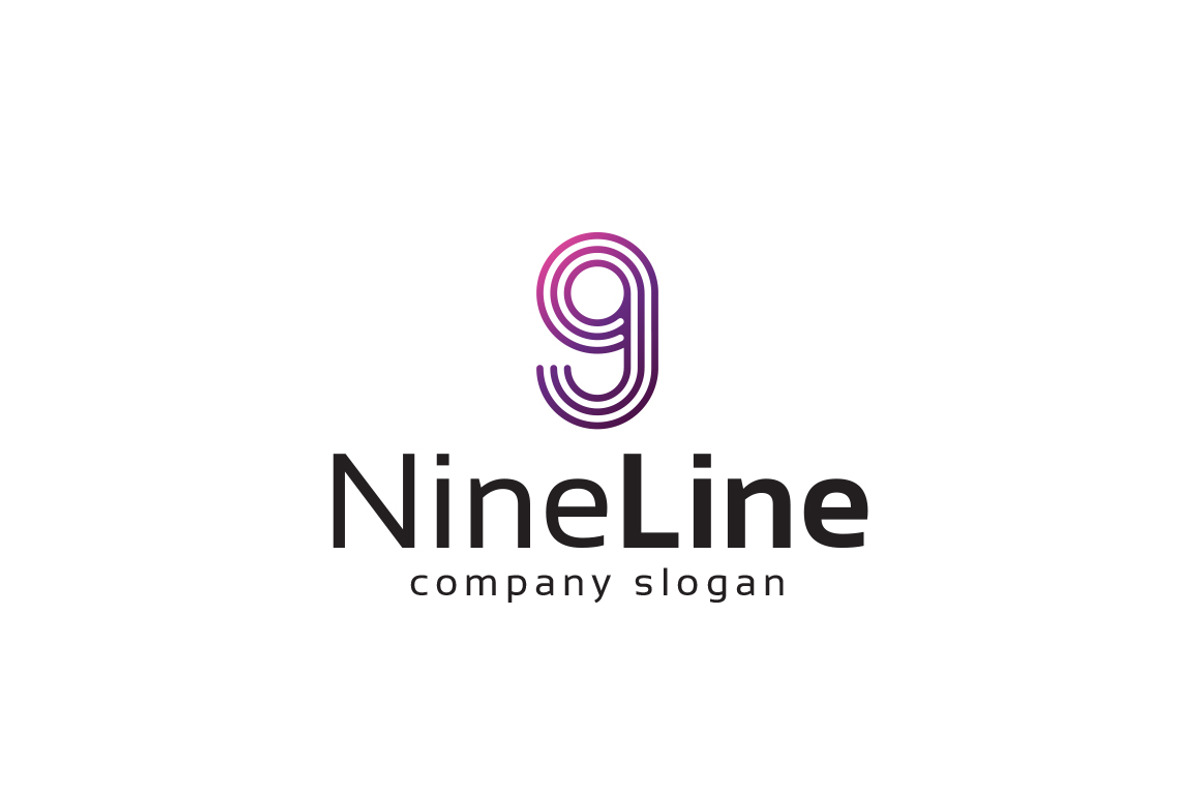 Nine Line Logo, a Branding & Logo Template by EmilGuseinov (Photo 2 of 2)
