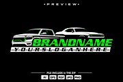 car and pickup logo template, an Object Graphic by TFamz (Thumbnail 1 of 3)