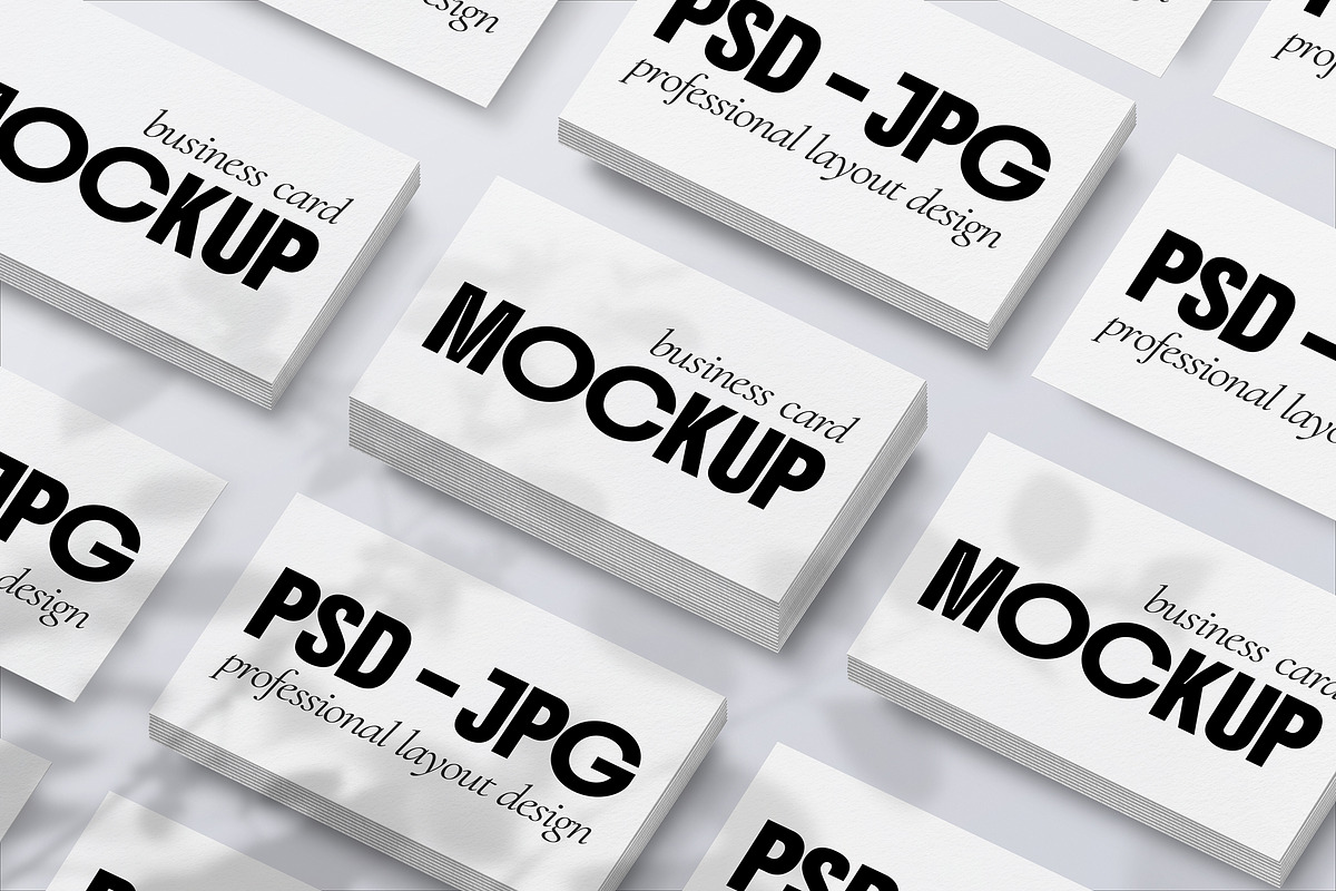 Minimal Business Card Mockup, a Product Mockup by barsrsind