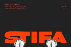 Stifa - Display Font
