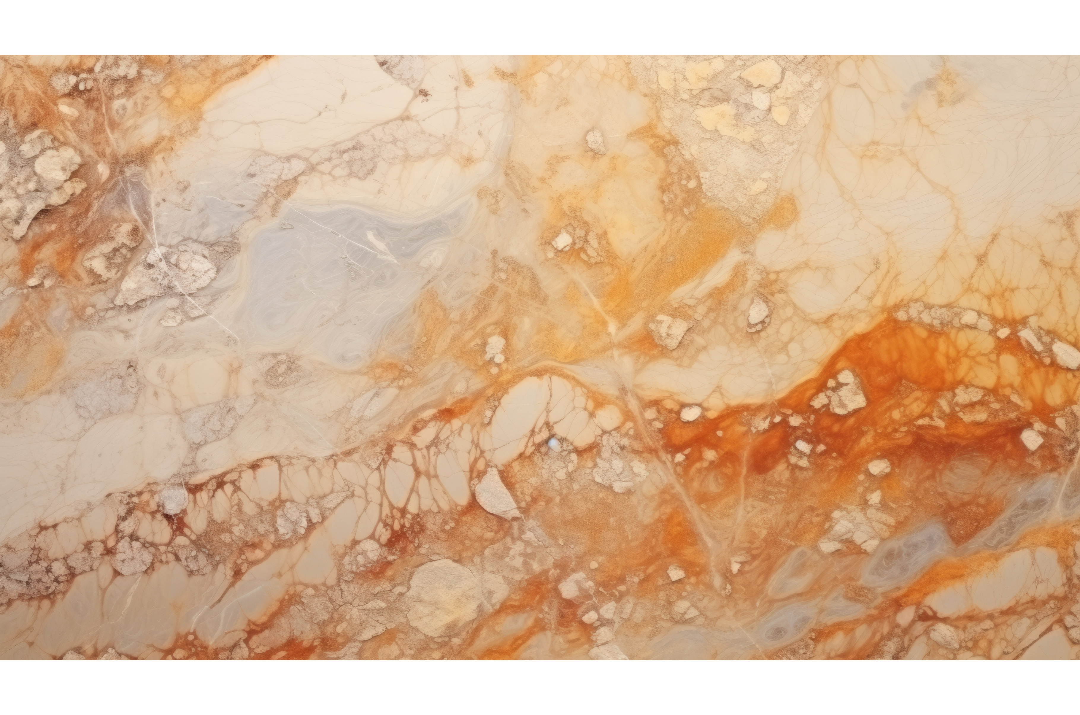 Beige Marble with Fire Opal, a Texture Illustration by Visual Generation
