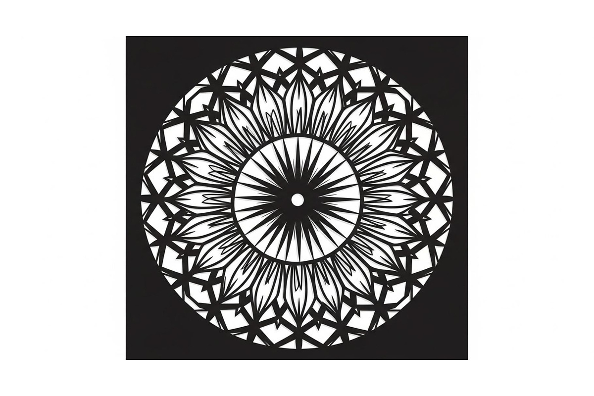 Geometric Mandala Vector Bundle, an Illustration by Designs_River (Photo 20 of 51)